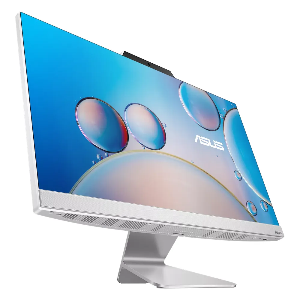 Asus A3402 All-in-One Desktop PC, Intel Core i7-1355U Processor, 16GB RAM, 1TB SSD, 23.8” FHD NanoEdge Touch Display, Windows 11 Home, English & Arabic Wireless Keyboard, Mouse Included, White, 1 Year Warranty | A3402WVAT-I7161TBW1
