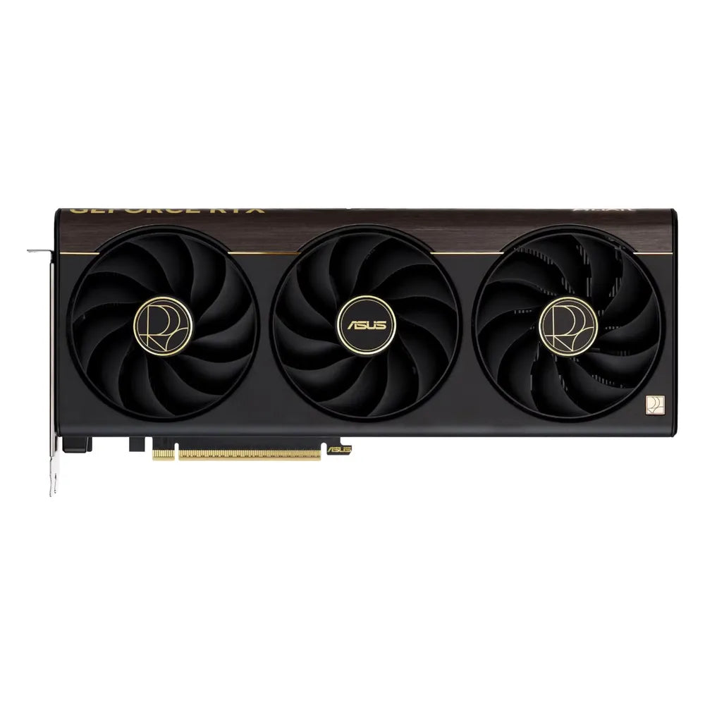 Asus ProArt GeForce RTX 5070 Ti OC Edition Graphics Card, GDDR7 16GB 256-bit Memory, HDMI 2.1b & DP 2.1b Outputs, PCI Express 5.0, 2610 MHz OC Mode Core Clock, 28 Gbps Memory Clock, 1406 AI TOPS, 1 Year Warranty | 90YV0NR0-M0NA00