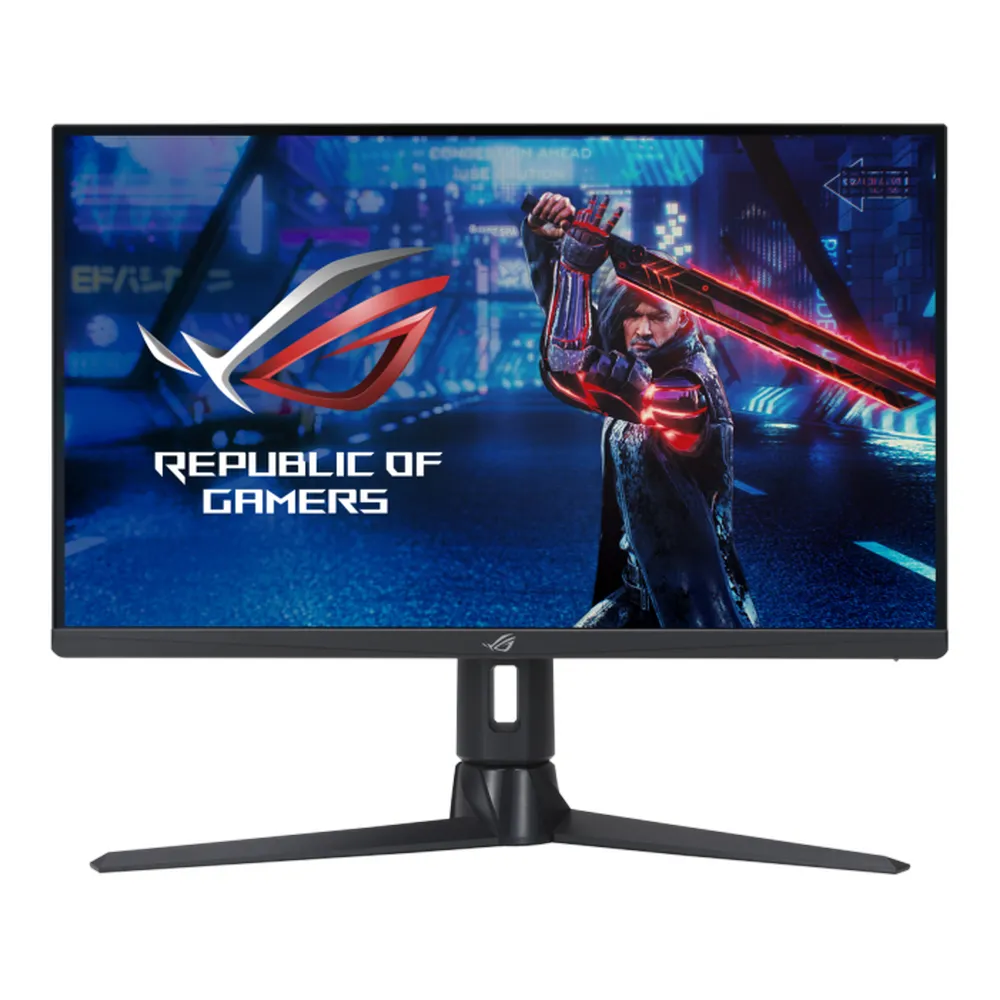 شاشة الألعاب Asus ROG Strix XG27AQMR، دقة QHD مقاس 27 بوصة (2560 × 1440)، 300 هرتز، مضادة للتوهج، وقت استجابة 1 مللي ثانية GtG، منفذ DisplayPort، منفذ HDMI، منفذ USB-C، موزع USB 3.2 Gen1، حامل قابل للتعديل بالكامل، لون أسود، ضمان 3 سنوات | XG27AQMR