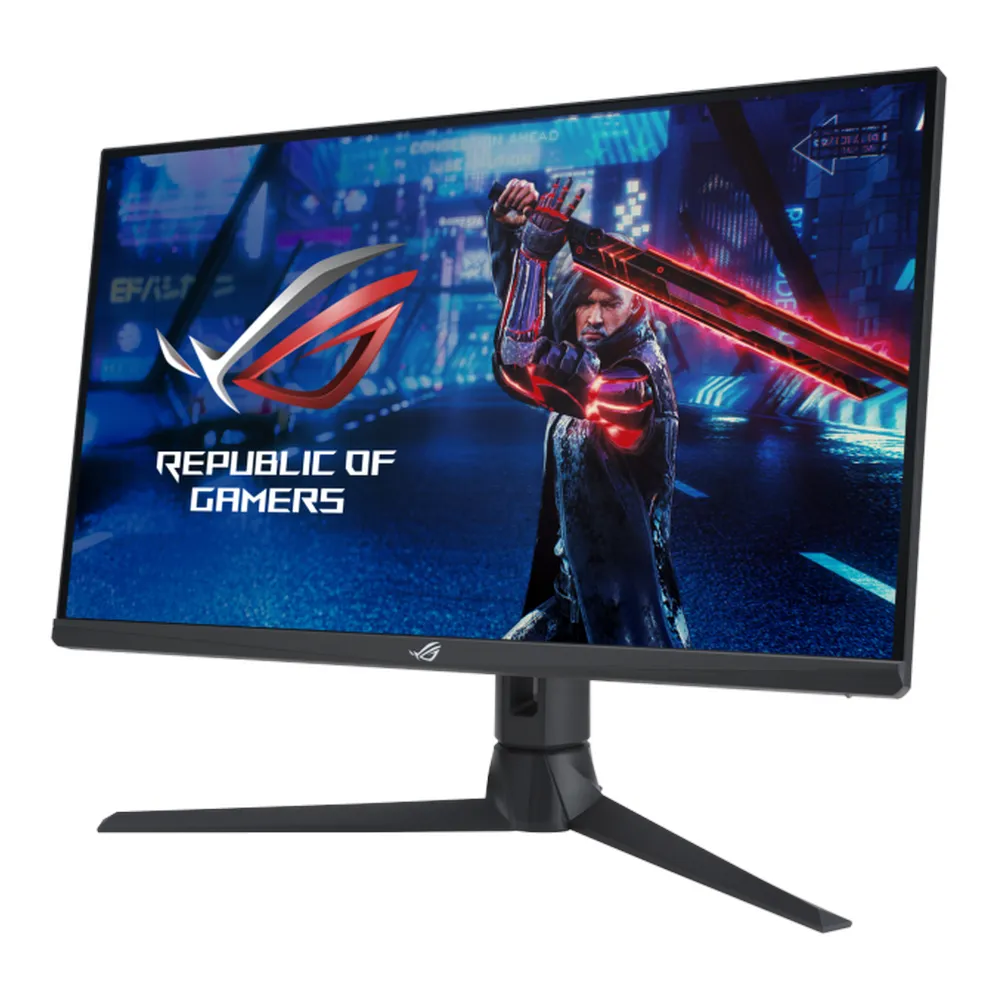 شاشة الألعاب Asus ROG Strix XG27AQMR، دقة QHD مقاس 27 بوصة (2560 × 1440)، 300 هرتز، مضادة للتوهج، وقت استجابة 1 مللي ثانية GtG، منفذ DisplayPort، منفذ HDMI، منفذ USB-C، موزع USB 3.2 Gen1، حامل قابل للتعديل بالكامل، لون أسود، ضمان 3 سنوات | XG27AQMR
