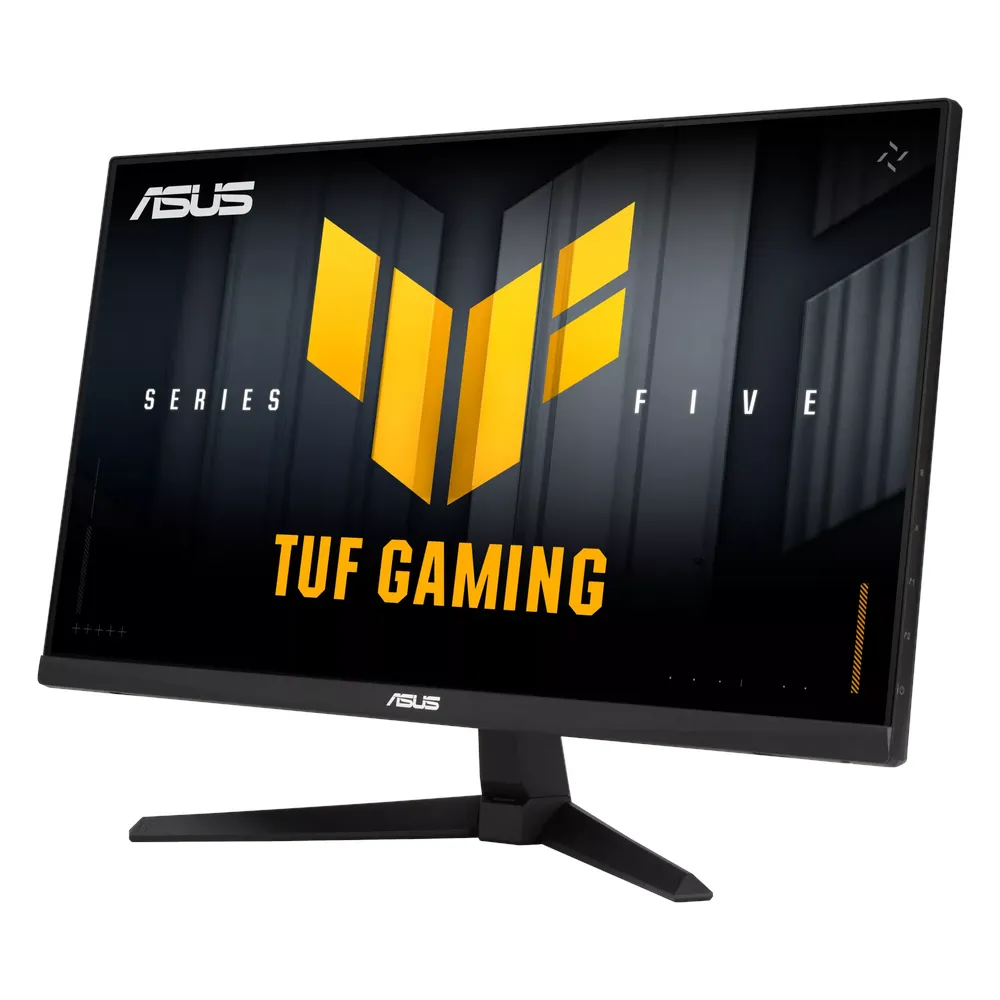 Asus TUF Gaming VG249QE5A Gaming Monitor, 23.8" FHD (1920 x 1080) Resolution, 144Hz, Anti-glare, 1ms MPRT Response Time, DP, HDMI, Tilt Adjustable Stand, Black, 3 Year Warranty | VG249QE5A
