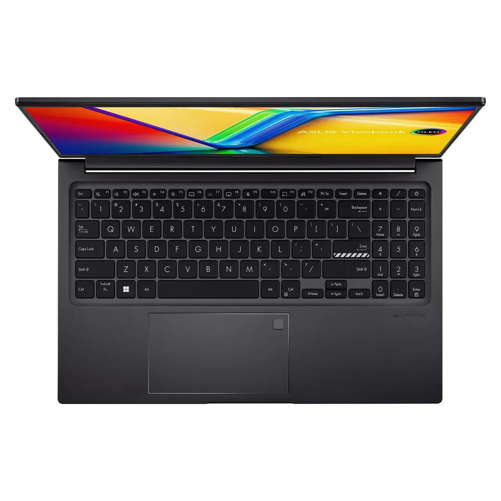 Asus Vivobook 15 Laptop, Intel Core i9-13900H Processor, 16GB RAM, 1TB SSD, 15.6" 2.8K 120Hz OLED Display, Windows 11 Home, English & Arabic Backlit Keyboard, 1 Year Warranty | X1505VA-MA897W-VB-1