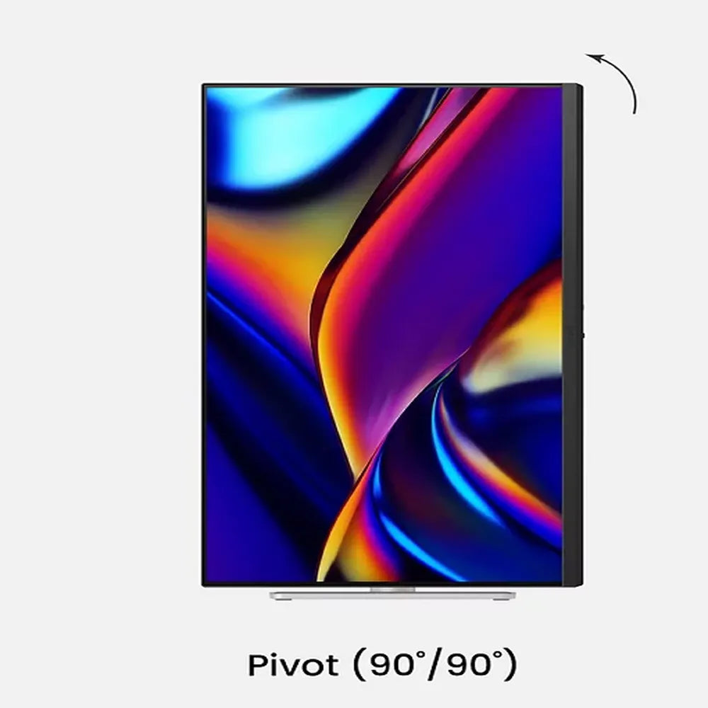 شاشة BENQ MA270U للماك، دقة 4K (3840 × 2160) بحجم 27 بوصة، 60 هرتز، مضادة للتوهج، زمن استجابة 5 مللي ثانية، HDMI، USB-C، حامل قابل للتعديل بالكامل، لون أسود، ضمان سنة واحدة | 9H-LMWLB-QBP