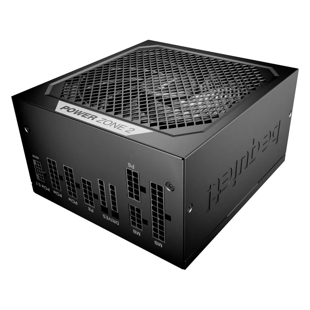 Be Quiet! Power Zone 2 850W 80 Plus Platinum Fully Modular Power Supply, 850W, Fully Modular, ATX, Black, 1 Year Warranty | BP007UK