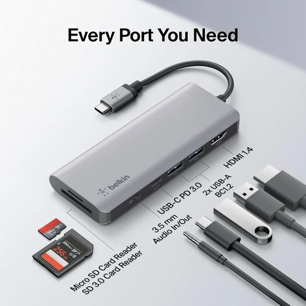 Belkin-7-in-1-USB-C-Multiport-Dock-0523DN