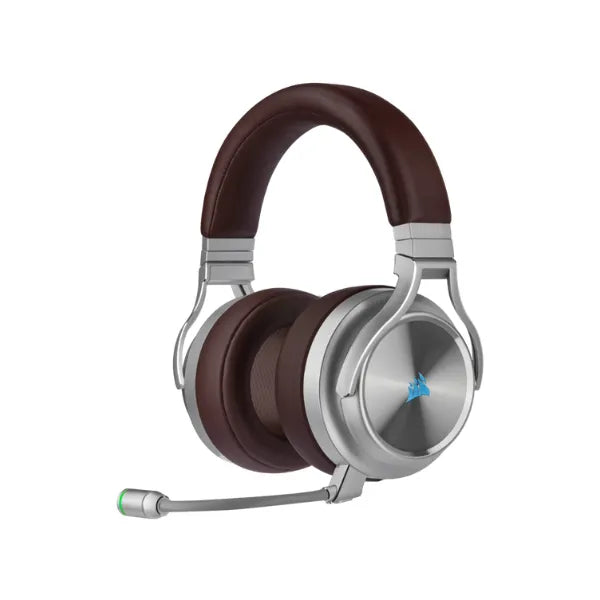 سماعة الألعاب اللاسلكية عالية الدقة Corsair Virtuoso RGB SE، لون اسبريسو، ضمان لمدة سنة | CA-9011181-EU