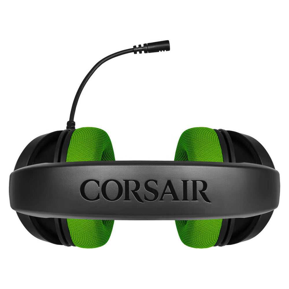 سماعة رأس CORSAIR Hs35 Stereo Green Gaming | CA-9011195-EU