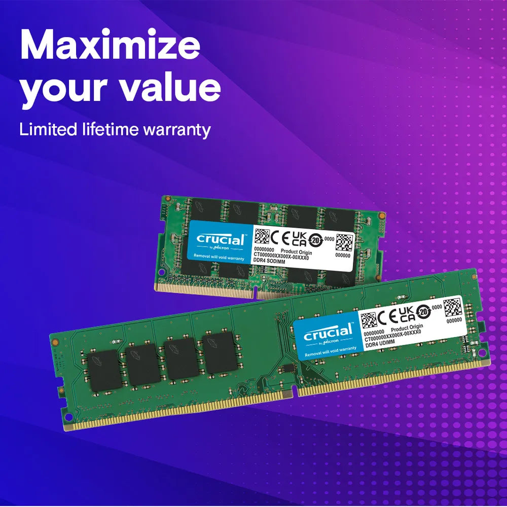 RAM DDR4 16 GB/3200 CRUCIAL | CT16G4DFRA32A