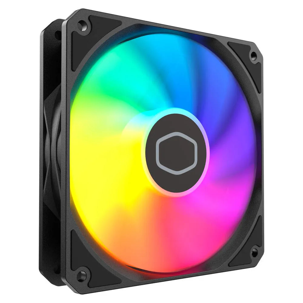 Cooler Master MasterFan MF 120 Lite Series Case Fan, Pack Of 3, Sleeve Bearing, 120mm Fan Size, 1750 rpm Fan Speed, Black, 1 Year Warranty | MFW-B2DN-173PA-R1