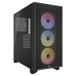 Cooler Master Elite 502 Mid Tower PC Casing, Tempered Glass Side Panel, Advanced Mesh Front Panel, 410mm GPU Support, USB 3.2 Gen 1, White, 1 Year Warranty | E502-WGNN-S00