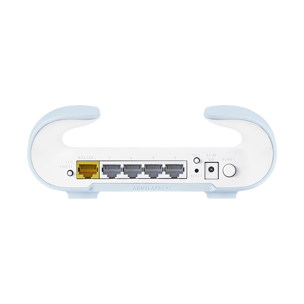 D-Link AX3000 Wi-Fi 6 Smart Mesh Router, 5 GHz Up to 1800 Mbps, 2.4 GHz Up to 1200 Mbps, 5 x Internal Antennas, D-Link Wi-Fi Mesh, AI Optimization, 1 Year Warranty | DL-M30