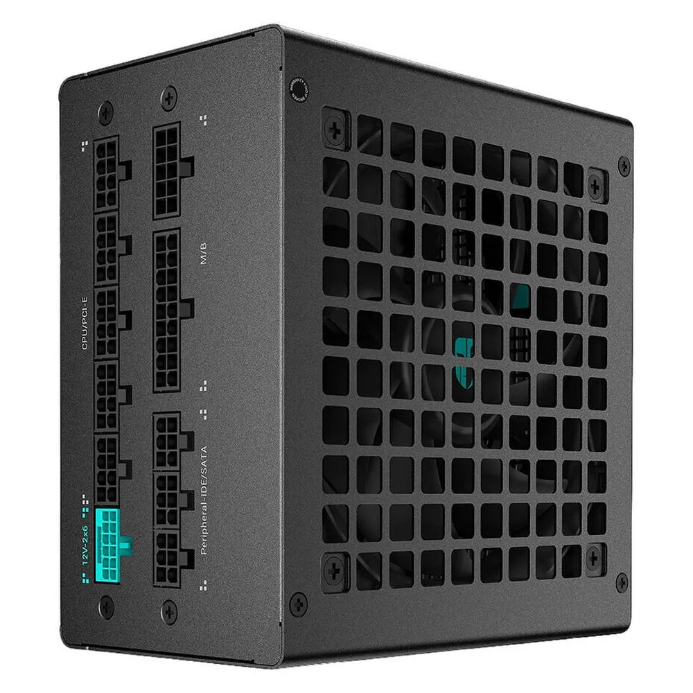 DeepCool Golden Dominator 850W 80 Plus Gold Power Supply, 850W, Fully Modular, ATX, Intel ATX 3.1 Certified, PCIe 5.1 Ready, Black, 1 Year Warranty | R-PQ850G-FD1B-JGUK-V1