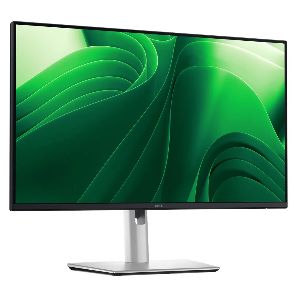 Dell Pro 24 Plus 2K USB-C Hub Monitor, 24" WQHD (2560 x 1440), 100Hz, Anti-glare, 5ms (GtG) Response Time, HDMI, DP, USB-C, Tilt/Height/Pivot/Swivel Adjustable, Black & Silver, 3 Year Warranty | P2425DE