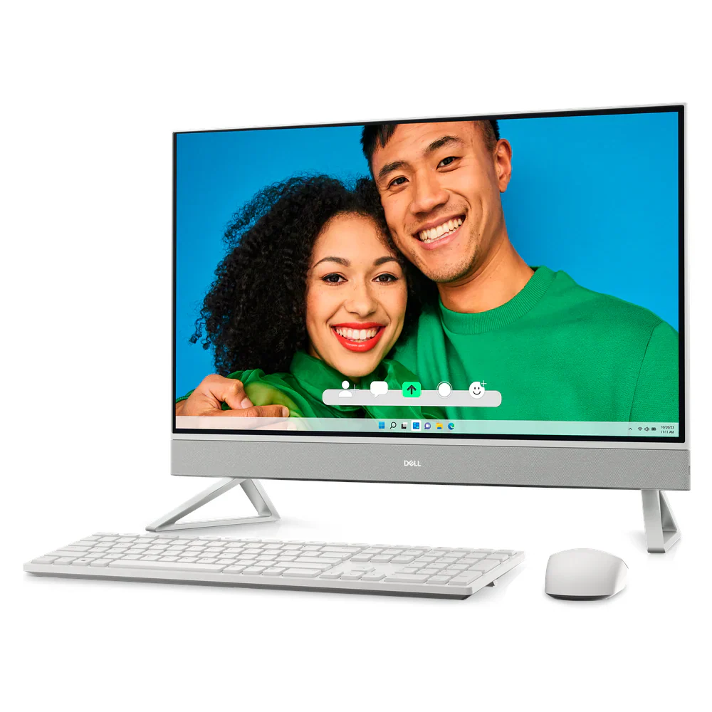 Dell Inspiron 7730 All-in-One Desktop PC, Intel Core 7 150U Processor, 16GB RAM, 1TB SSD, 27” FHD Touch Display, 2GB MX570A Graphics, Windows 11 Pro, Keyboard, Mouse Included, 3 Year Warranty | D-AIO-7730-3Y