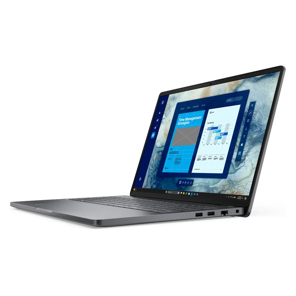 Dell Pro 16 PC16250 Laptop, Intel Core Ultra 7 265U Processor, 16GB RAM, 1TB SSD, 16" FHD Display, DOS, English & Arabic Keyboard, 1 Year Warranty | Dell-PRO16P-16-1T-DOS