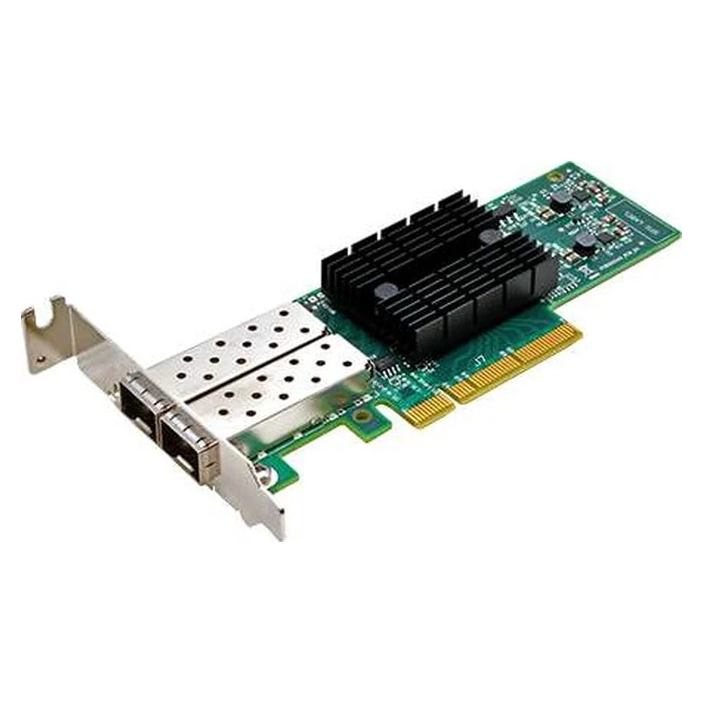 محول Synology E10G17-F2 ثنائي المنافذ 10 جيجابت إيثرنت SFP+، منفذ PCIe 3.0/2.0، تفاوض تلقائي 8/4-مسارات، أداء عالٍ، يدعم DSM 6.0.2 والإصدارات الأحدث، وضع الإرسال المزدوج الكامل، ضمان لمدة عام | E10G17-F2