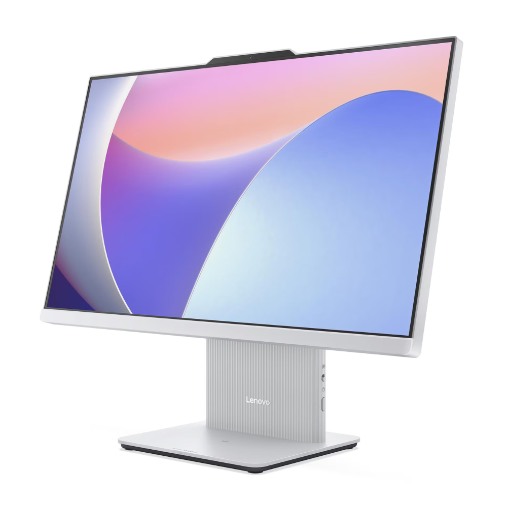 Lenovo IdeaCentre AIO 24IRH9 All-in-One Desktop – Intel Core i5-13420H Processor, 8 GB RAM, 512 GB SSD, 23.8" (1920x1080) FHD Touch Display, DOS, Cloud Grey, English & Arabic Keyboard, 1 Year Warranty | F0HN00LBAX