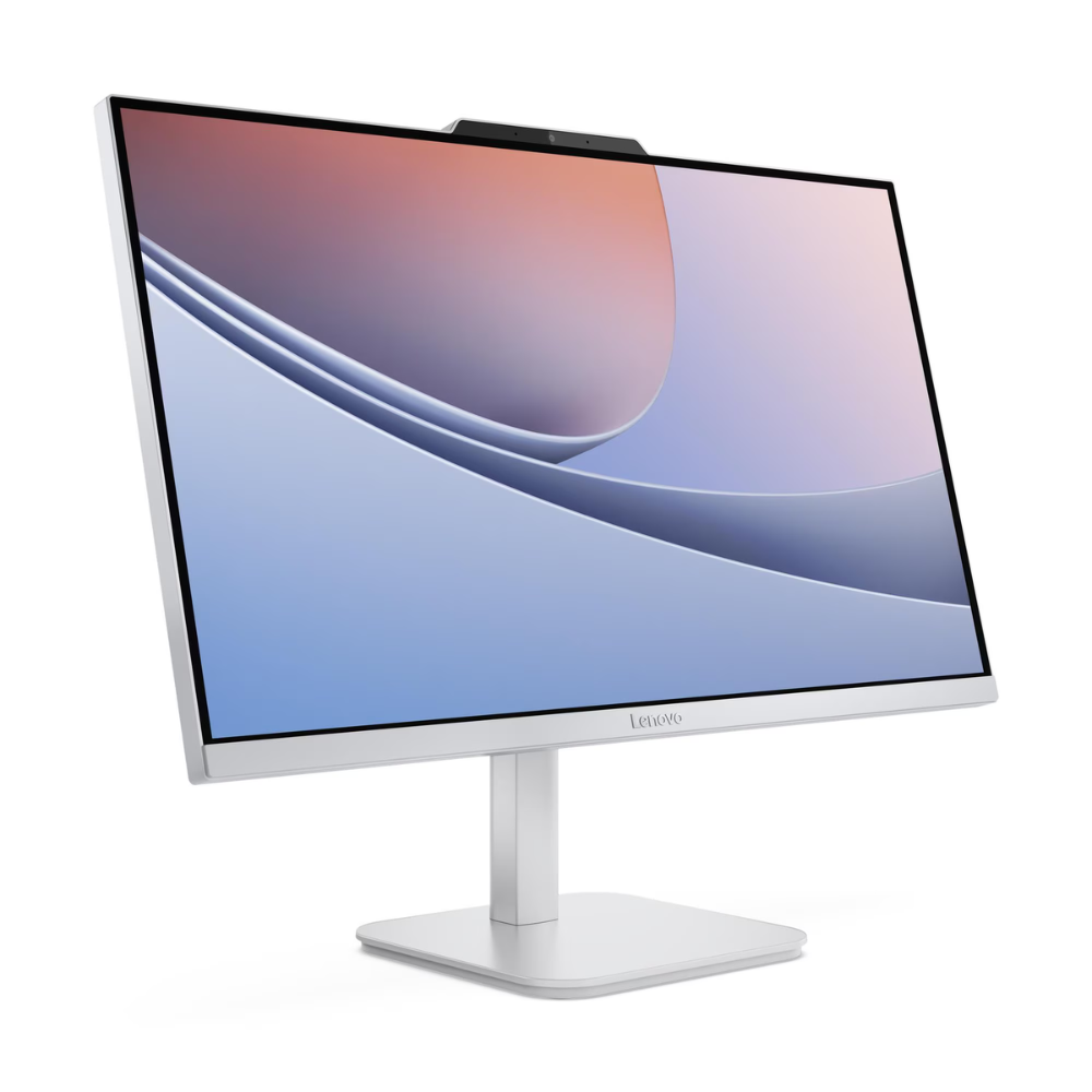 Lenovo A100 All-in-One Desktop All-in-One Desktop – Intel Core i3-N305 Processor, 8 GB RAM, 512 GB SSD, 23.8" (1920x1080) FHD Display, DOS, Cloud Grey, English Keyboard, 1 Year Warranty | F0J60043PS