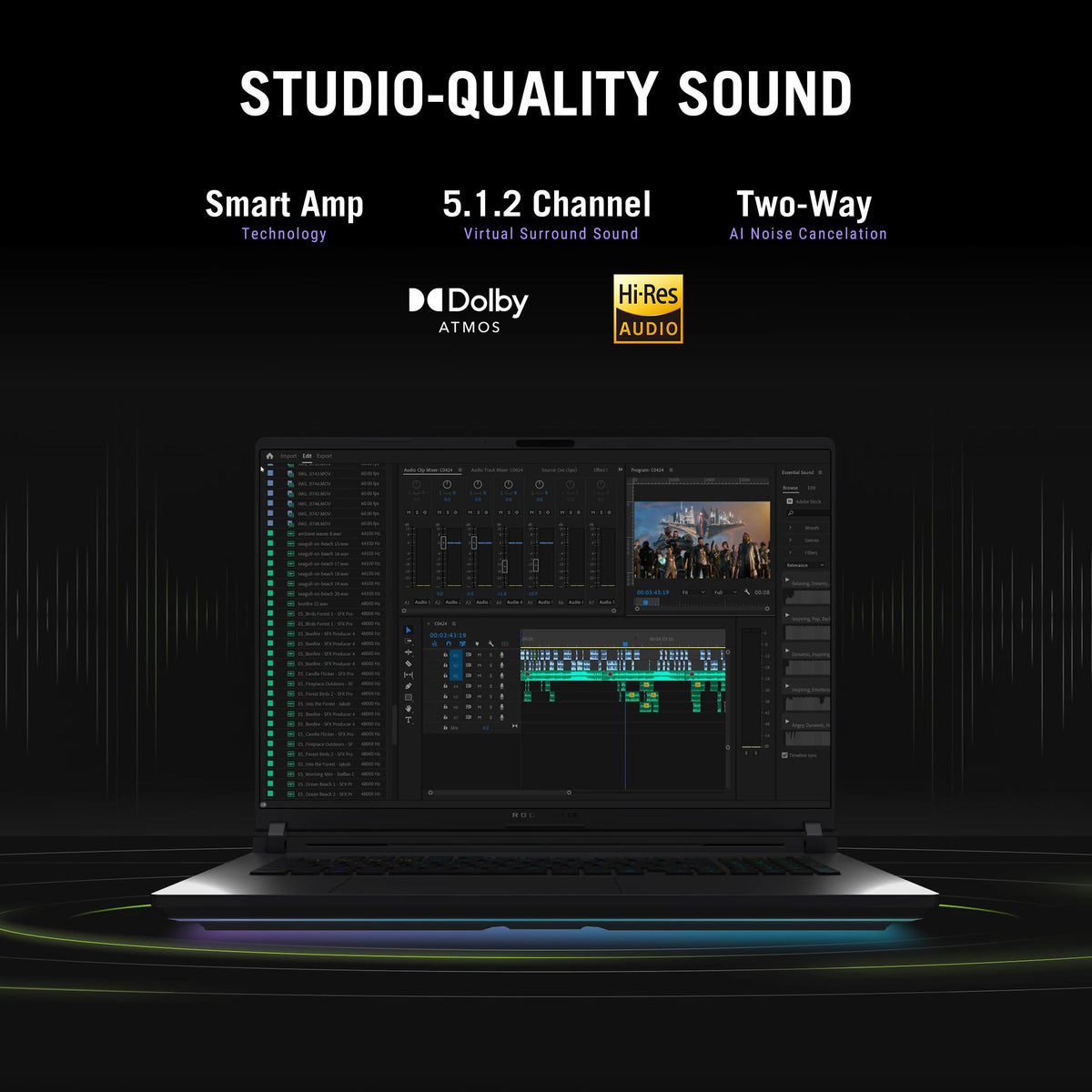 Asus ROG Strix G16 G615LW Gaming Laptop Intel Core Ultra 9 275HX Processor, 32 GB RAM, 1TB SSD, 16 GB NVIDIA RTX 5080, 16" FHD+ 165Hz Display, Windows 11 Home, English Keyboard, 1 Year Warranty | G615LW-G321W