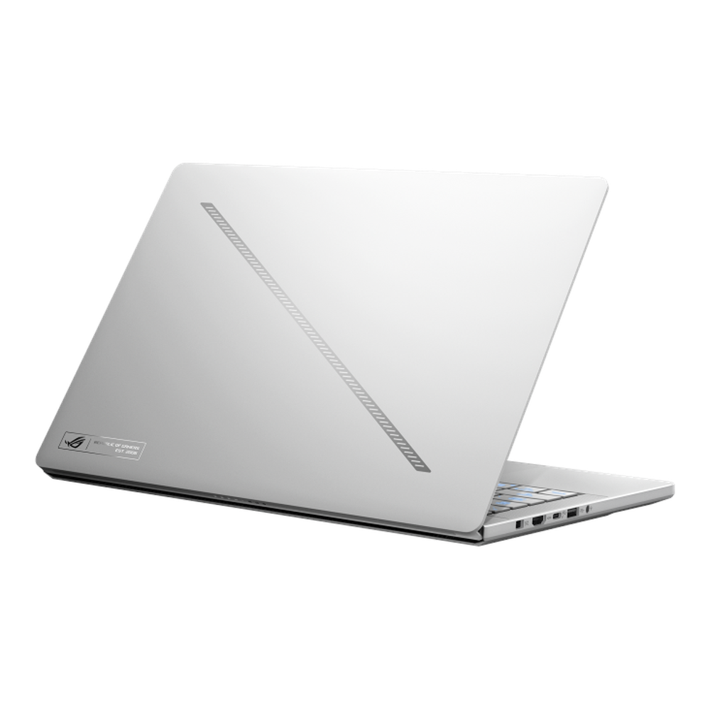 Asus ROG Zephyrus G14 AMD Ryzen 9 270 Processor, 16 GB RAM, 1TB SSD, 8 GB NVIDIA RTX 5050, 14" 3K (2880 x 1800) OLED Display, Windows 11 Home, English & Arabic Keyboard, Platinum White, 1 Year Warranty | GA403UH-OLED9161W