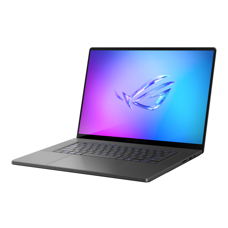Asus ROG Zephyrus G16 Gaming Laptop, AMD Ryzen AI 7 350 Processor, 32GB RAM, 1TB SSD, 8GB Nvidia RTX 5060 Graphics, 16" 2.5K 240Hz OLED Display, Windows 11 Home, English & Arabic Keyboard, Eclipse Gray, 1 Year Warranty | GA605KM-AI-OLED132W