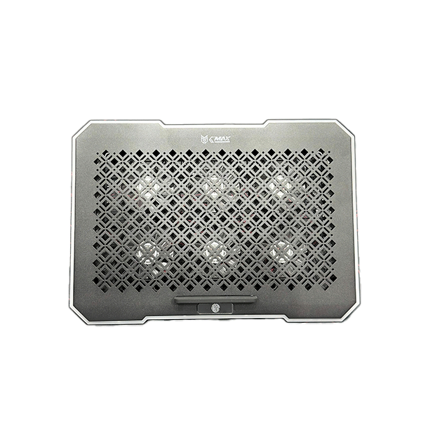 G-MAX Notebook Cooler Gaming With 6 R GB Fan GMX-A16 Black