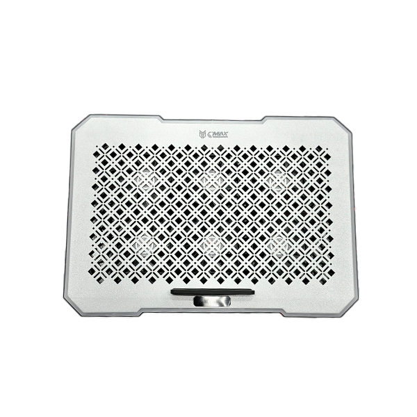 G-MAX Notebook Cooler Gaming With 6 R GB Fan GMX-A16 SILVER