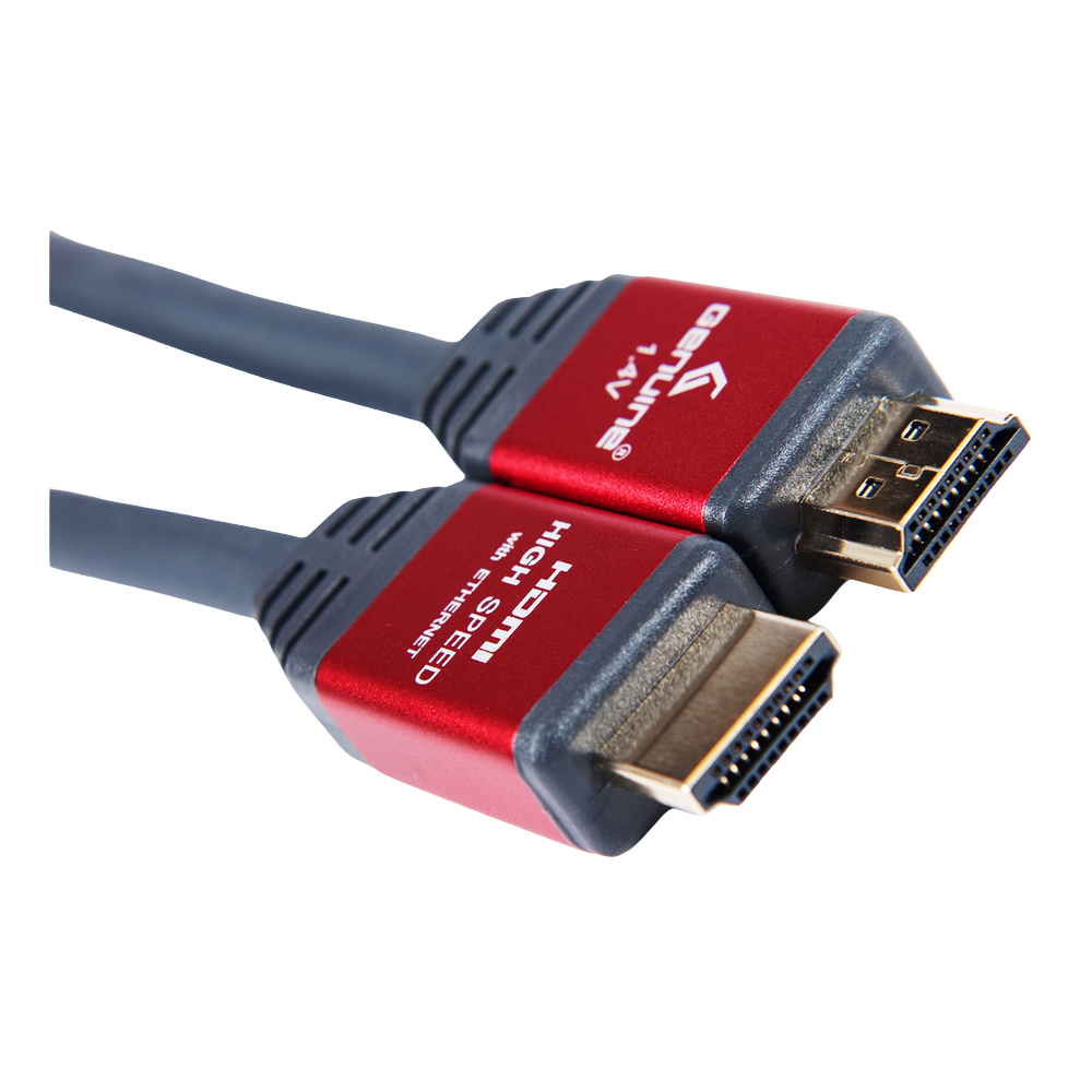 Genuine HDMI To HDMI Cable, Version 1.4, Supports 1080p, Cable Length 0.5M, 2 x Ferrite Cores, 1 Year Warranty | GNHD05M14V