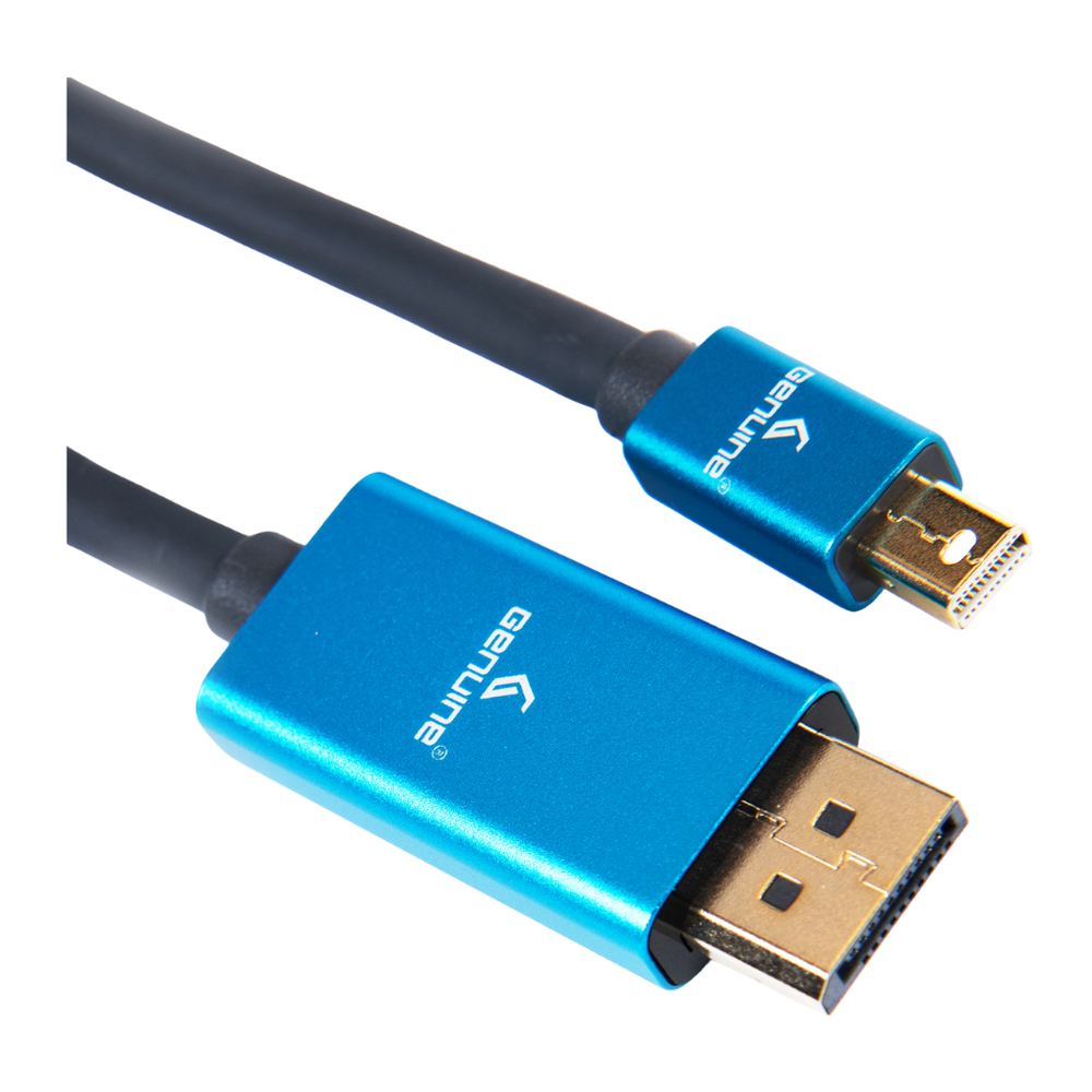 كابل Mini DP إلى DP (منفذ العرض) أصلي، الإصدار 1.1، يدعم 1080p، طول الكابل 1.8 متر، ضمان سنة واحدة | GNMNDP2DP18M