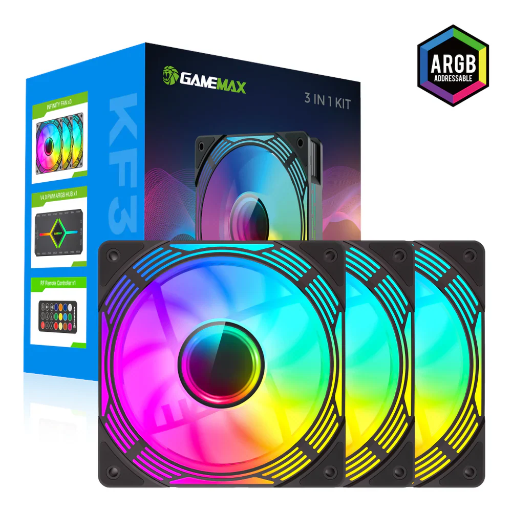 GameMax-KF300-BK-ARGB-Case-Fans-KF300-BK