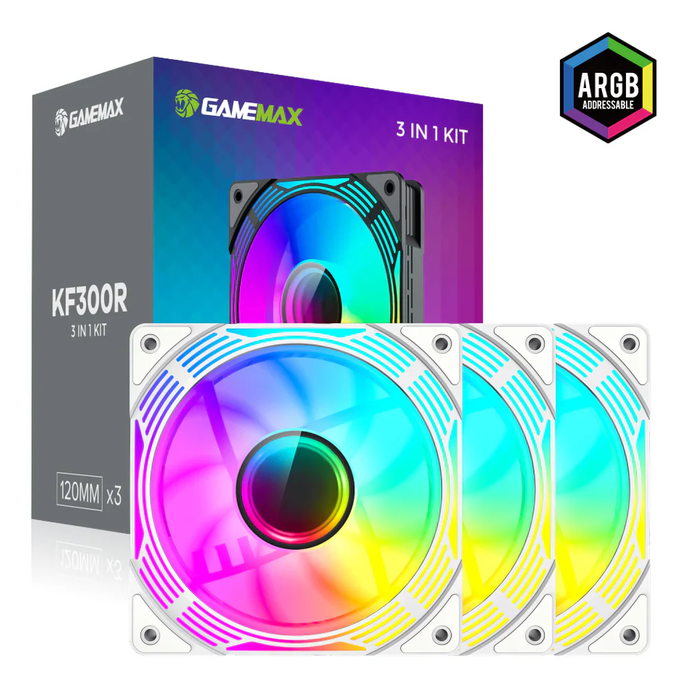 GameMax-KF300R-WH-ARGB-Case-Fans-KF300R-WH