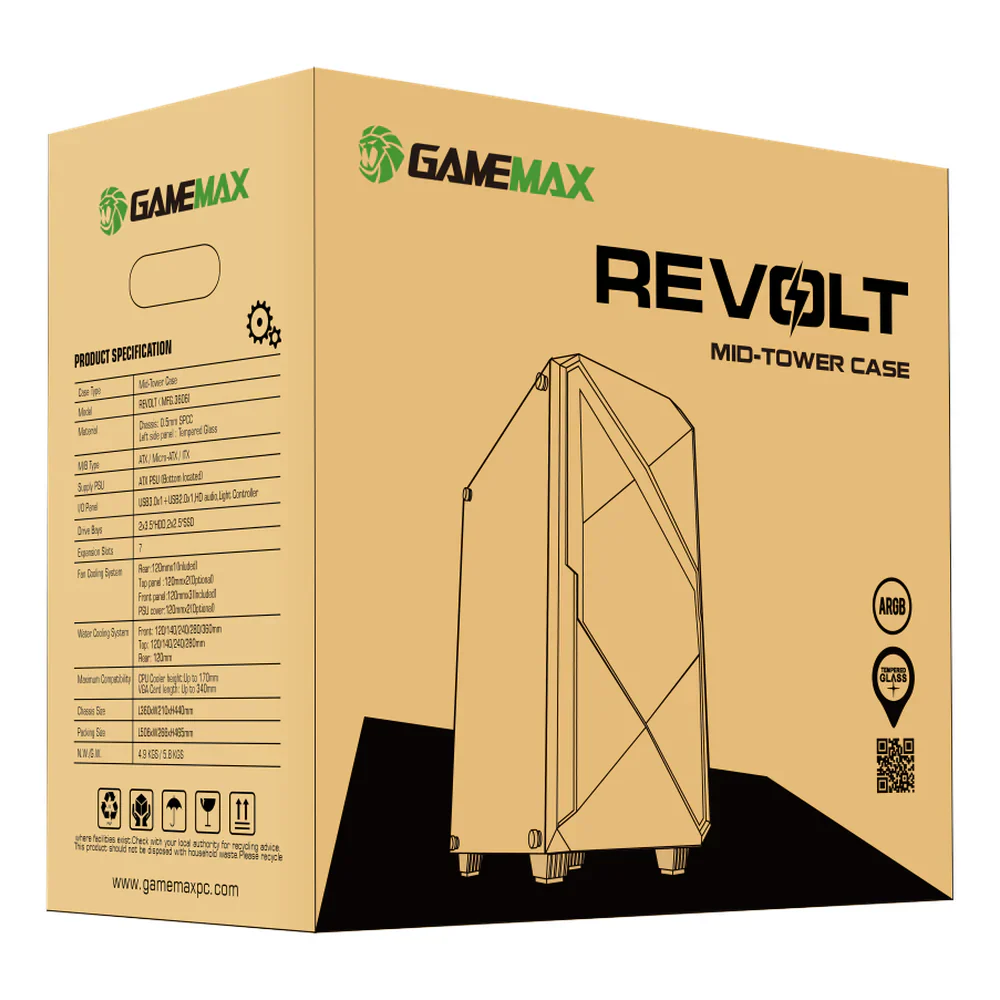 GameMax-Revolt-Mid-Tower-PC-Casing-GM-Revolt