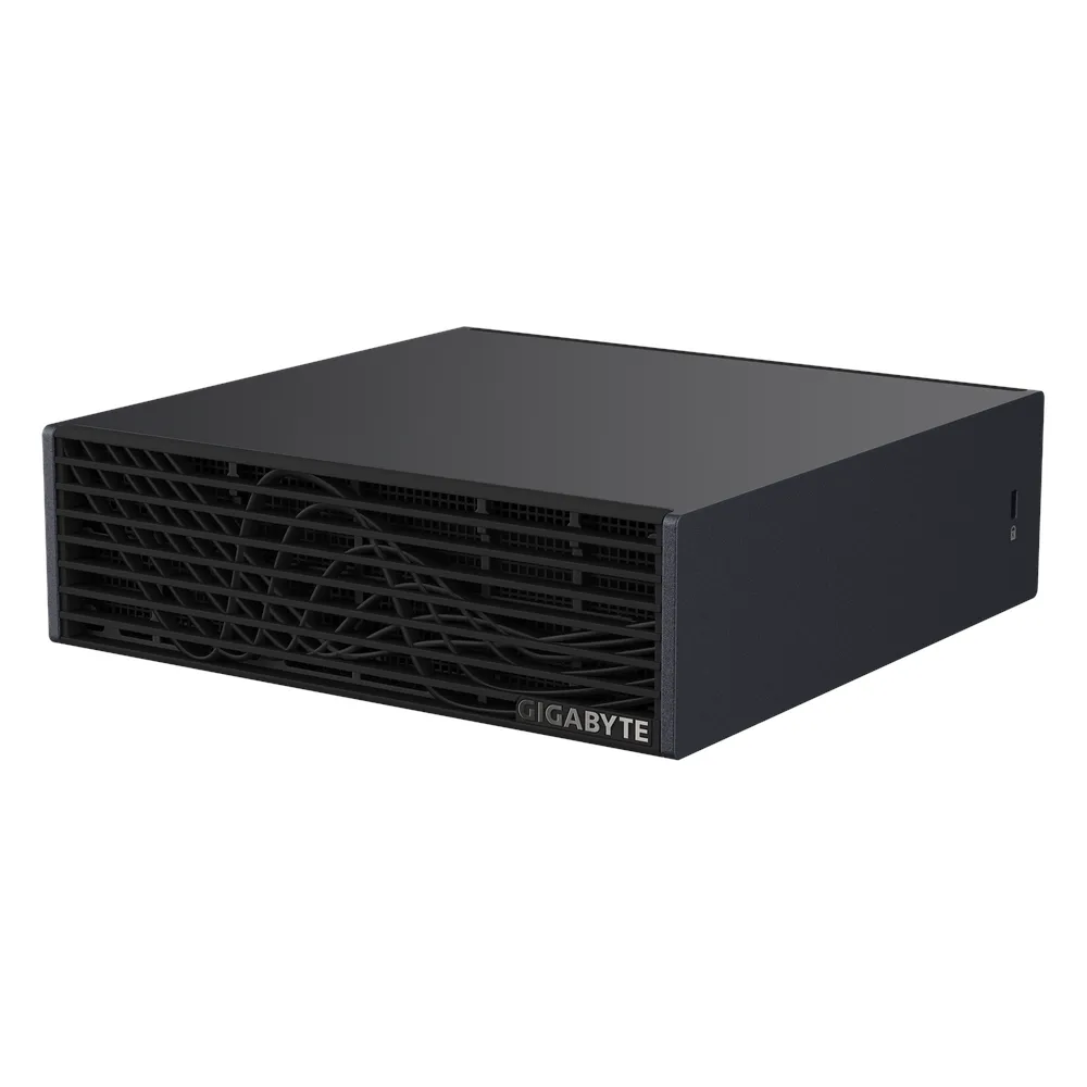 Gigabyte AI TOP ATOM Personal AI Supercomputer, 20 core Arm GB10 Grace Blackwell Superchip Processor, 128GB RAM, 4TB SSD, DOS, NVIDIA Blackwell Architecture Graphics, Compact Form Factor, 240W Power Supply, ConnectX-7 Networking, 1 Year Warranty |
