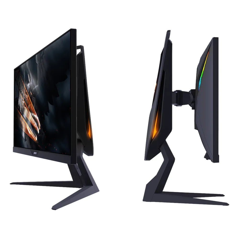 Gigabyte AORUS KD25F Gaming Monitor, 24" FHD (1920 x 1080) Resolution, 240Hz, Anti-glare, 0.5ms (MPRT) Response Time, HDMI, DP, Fully Adjustable Stand, Black, 1 Year Warranty | KD25F