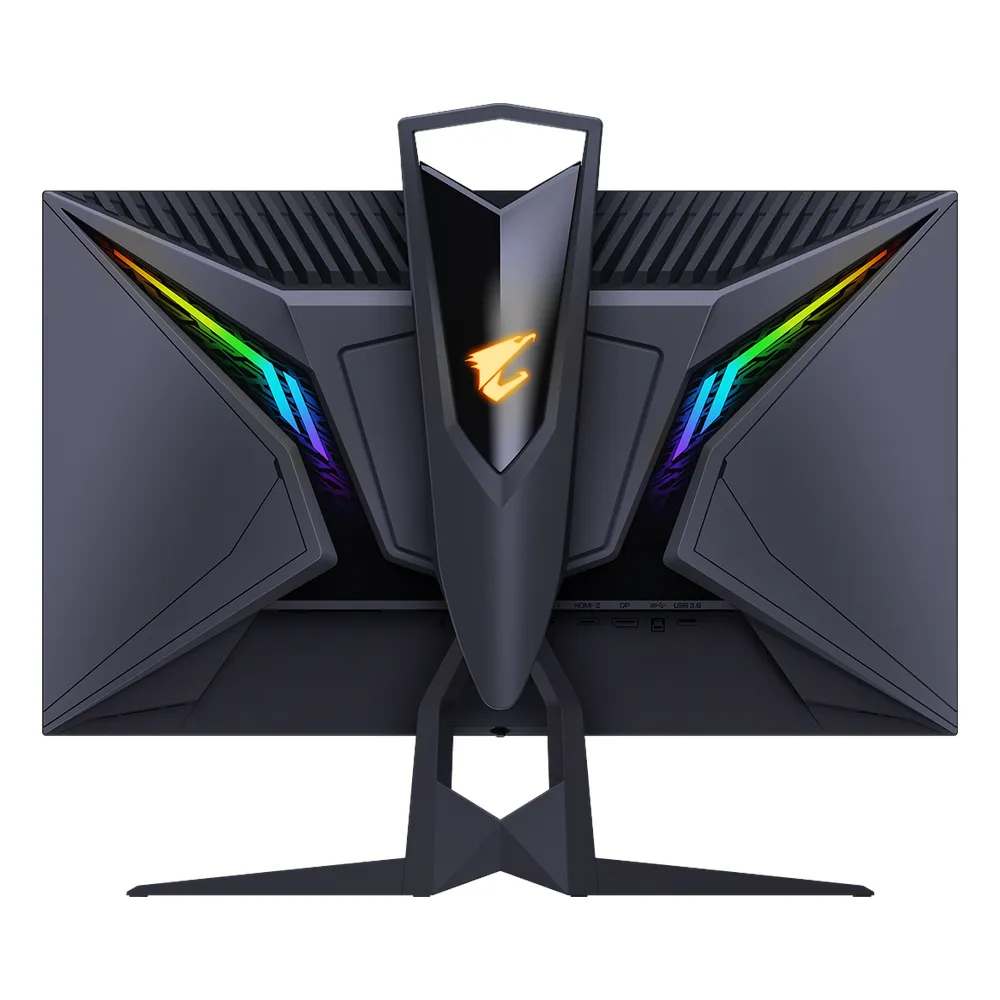 Gigabyte AORUS KD25F Gaming Monitor, 24" FHD (1920 x 1080) Resolution, 240Hz, Anti-glare, 0.5ms (MPRT) Response Time, HDMI, DP, Fully Adjustable Stand, Black, 1 Year Warranty | KD25F