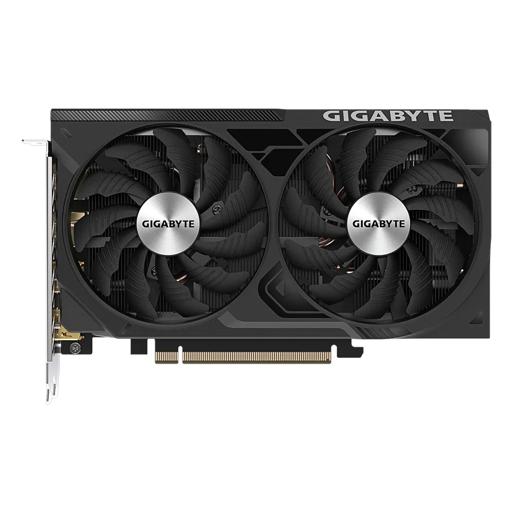 Gigabyte WINDFORCE OC GeForce RTX 4060 Ti Graphics Card, GDDR6 8GB 128-bit Memory, HDMI 2.1a & DP 1.4a Outputs, PCI Express 4.0, 2550 MHz Core Clock, 18 Gbps Memory Clock, Dual Fan Windforce Cooling System, 1 Year Warranty | GV-N406TWF2-OC-8GD
