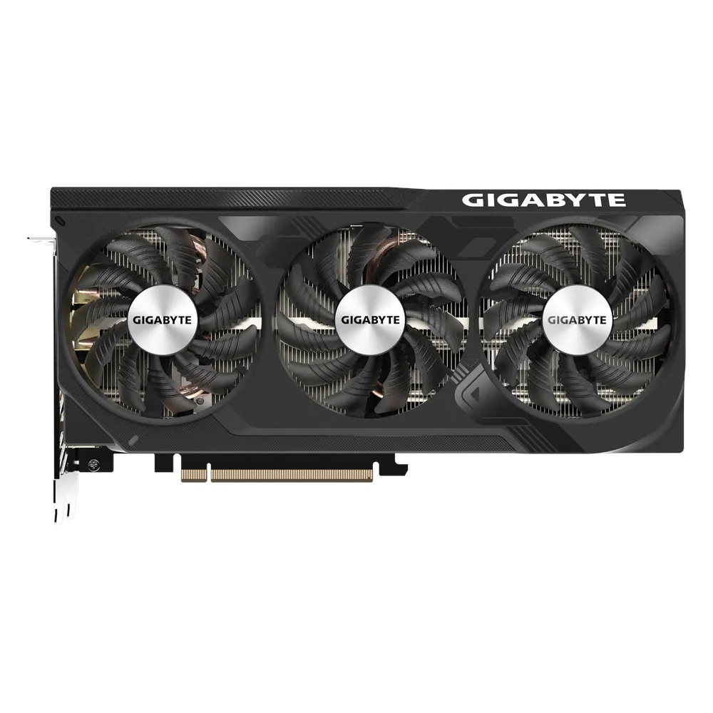 Gigabyte WINDFORCE OC GeForce RTX 4070 Super Graphics Card, GDDR6X 12GB 192-bit Memory, HDMI 2.1a & DP 1.4a Outputs, PCI Express 4.0, 2505 MHz Core Clock, 21 Gbps Memory Clock, Triple Fan Windforce Cooling System, 1 Year Warranty | GV-N407SWF3OC-12GD