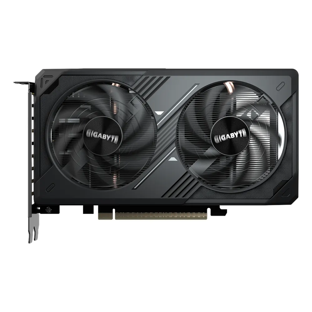 Gigabyte WINDFORCE OC GeForce RTX 5050 Graphics Card, GDDR6 8GB 128-bit Memory, HDMI 2.1b & DP 2.1b Outputs, PCI Express 5.0, 2587 MHz Core Clock, 20 Gbps Memory Clock, Dual Windforce Hawk Fans, 1 Year Warranty | GV-N5050WF2-OC-8GD