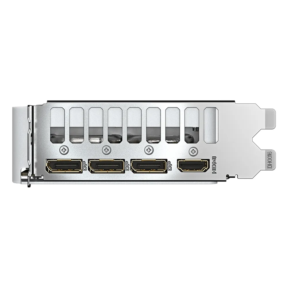 Gigabyte AERO OC GeForce RTX 5060 Graphics Card, GDDR7 8GB 128-bit Memory, HDMI 2.1b & DP 2.1b Outputs, PCI Express 5.0, 2595 MHz Core Clock, 28 Gbps Memory Clock, TrIple Windforce Hawk Fans, Dual BIOS, White, 1 Year Warranty | GV-N5060AERO-OC-8GD