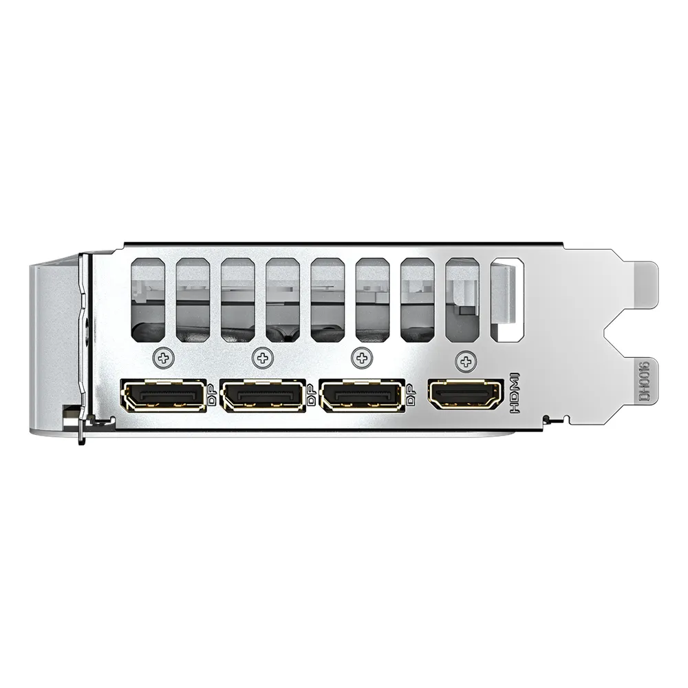 Gigabyte EAGLE OC ICE GeForce RTX 5060 Graphics Card, GDDR7 8GB 128-bit Memory, HDMI 2.1b & DP 2.1b Outputs, PCI Express 5.0, 2550 MHz Core Clock, 28 Gbps Memory Clock, Dual Windforce Hawk Fans, White, 1 Year Warranty | GV-N5060EAGLE-OC-ICE