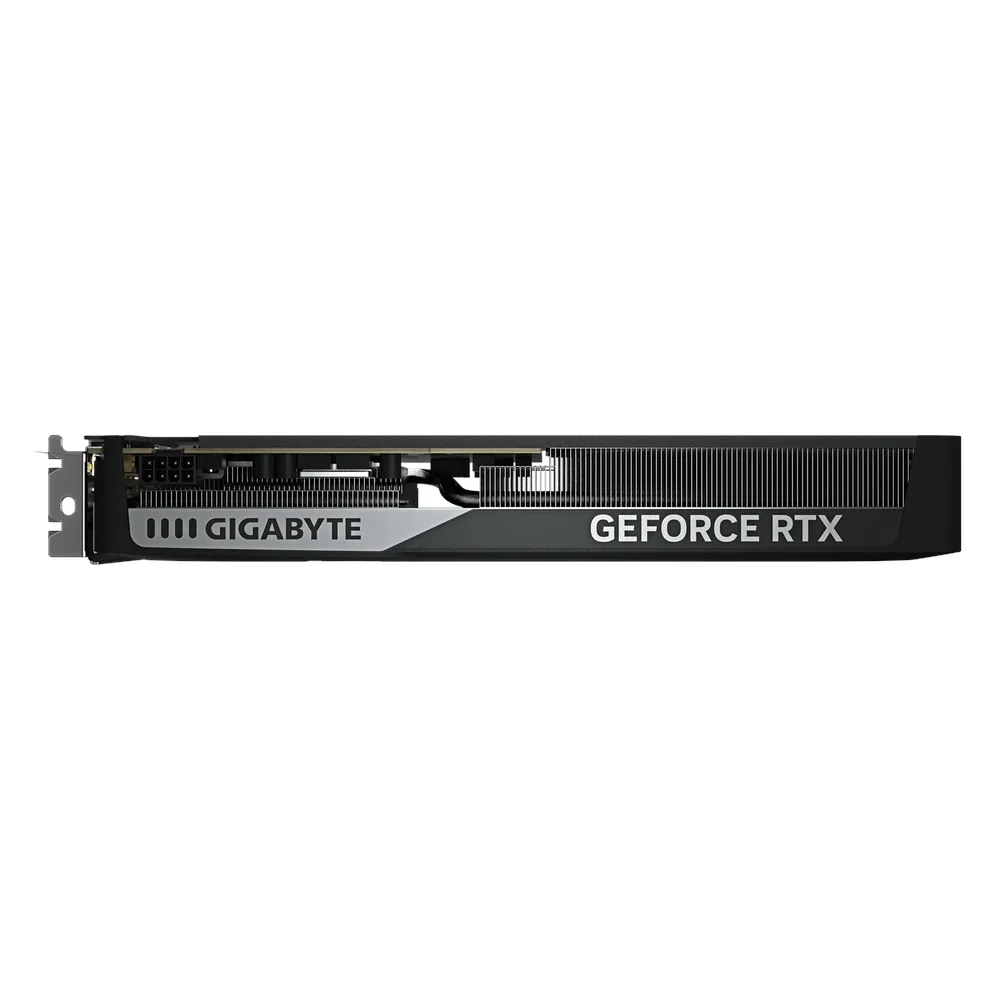 Gigabyte EAGLE MAX OC GeForce RTX 5060 Graphics Card, GDDR7 8GB 128-bit Memory, HDMI 2.1b & DP 2.1b Outputs, PCI Express 5.0, 2550 MHz Core Clock, 28 Gbps Memory Clock, TrIple Windforce Hawk Fans, 1 Year Warranty | GV-N5060EAGLEMAX-OC-8