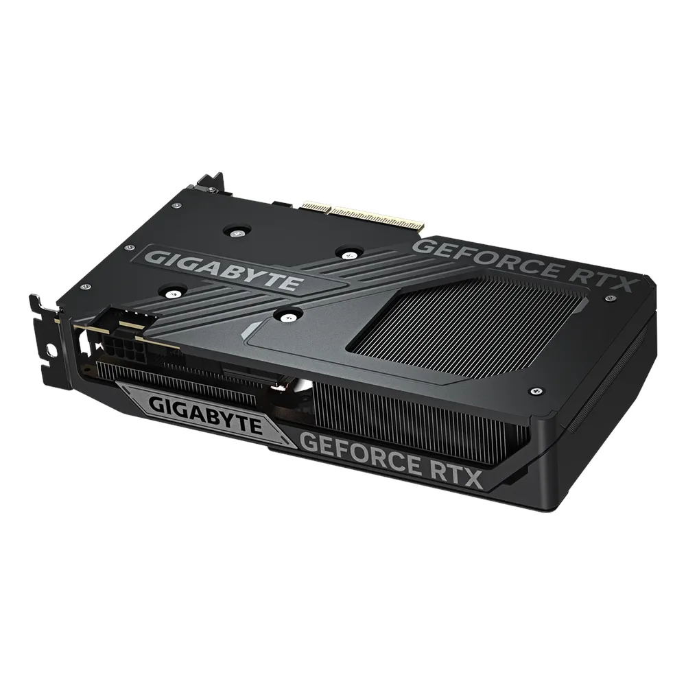 Gigabyte WINDFORCE OC GeForce RTX 5060 Graphics Card, GDDR7 8GB 128-bit Memory, HDMI 2.1b & DP 2.1b Outputs, PCI Express 5.0, 2512 MHz Core Clock, 28 Gbps Memory Clock, 1 Year Warranty | GV-N5060WF2-OC-8GD