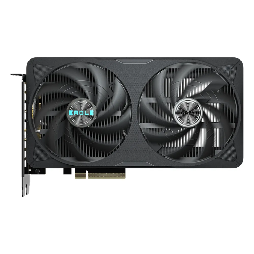 Gigabyte EAGLE OC GeForce RTX 5060 Ti Graphics Card, GDDR7 8GB 128-bit Memory, HDMI 2.1b & DP 2.1b Outputs, PCI Express 5.0, 2617 MHz Core Clock, 28 Gbps Memory Clock, Dual Windforce Hawk Fans, 1 Year Warranty | GV-N506TEAGLE-OC-8GD