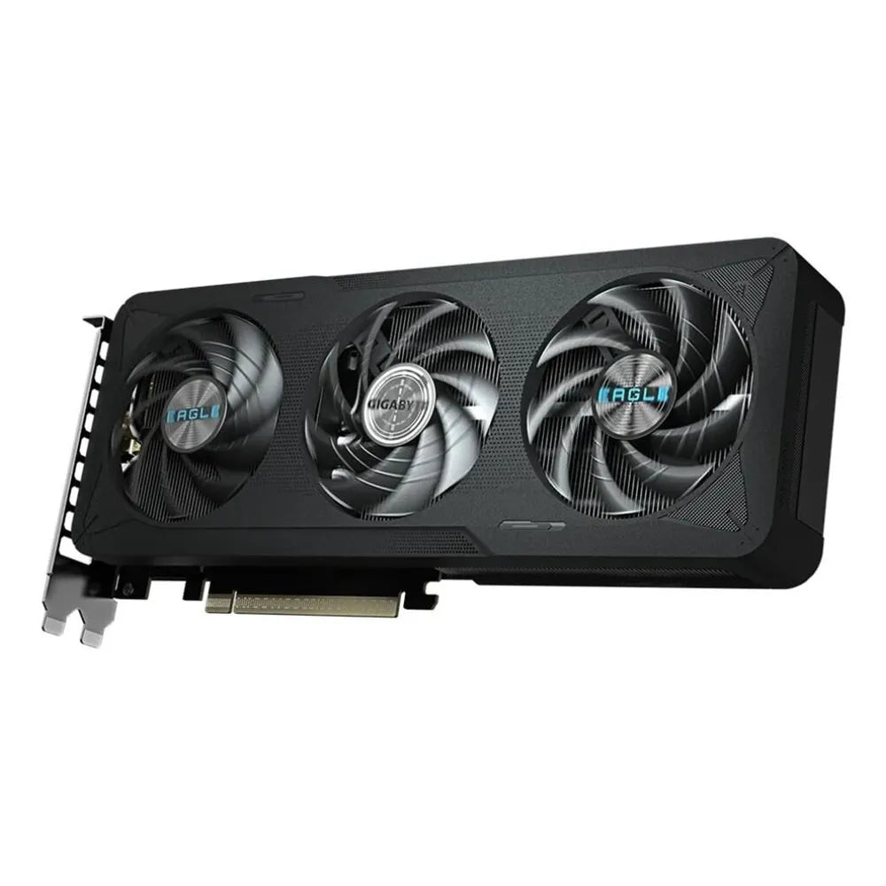Gigabyte EAGLE MAX OC GeForce RTX 5060 Ti Graphics Card, GDDR7 16GB 128-bit Memory, HDMI 2.1b & DP 2.1b Outputs, PCI Express 5.0, 2617 MHz Core Clock, 28 Gbps Memory Clock, Triple Windforce Hawk Fans, 1 Year Warranty | GV-N506TEAGLEMAXOC-16
