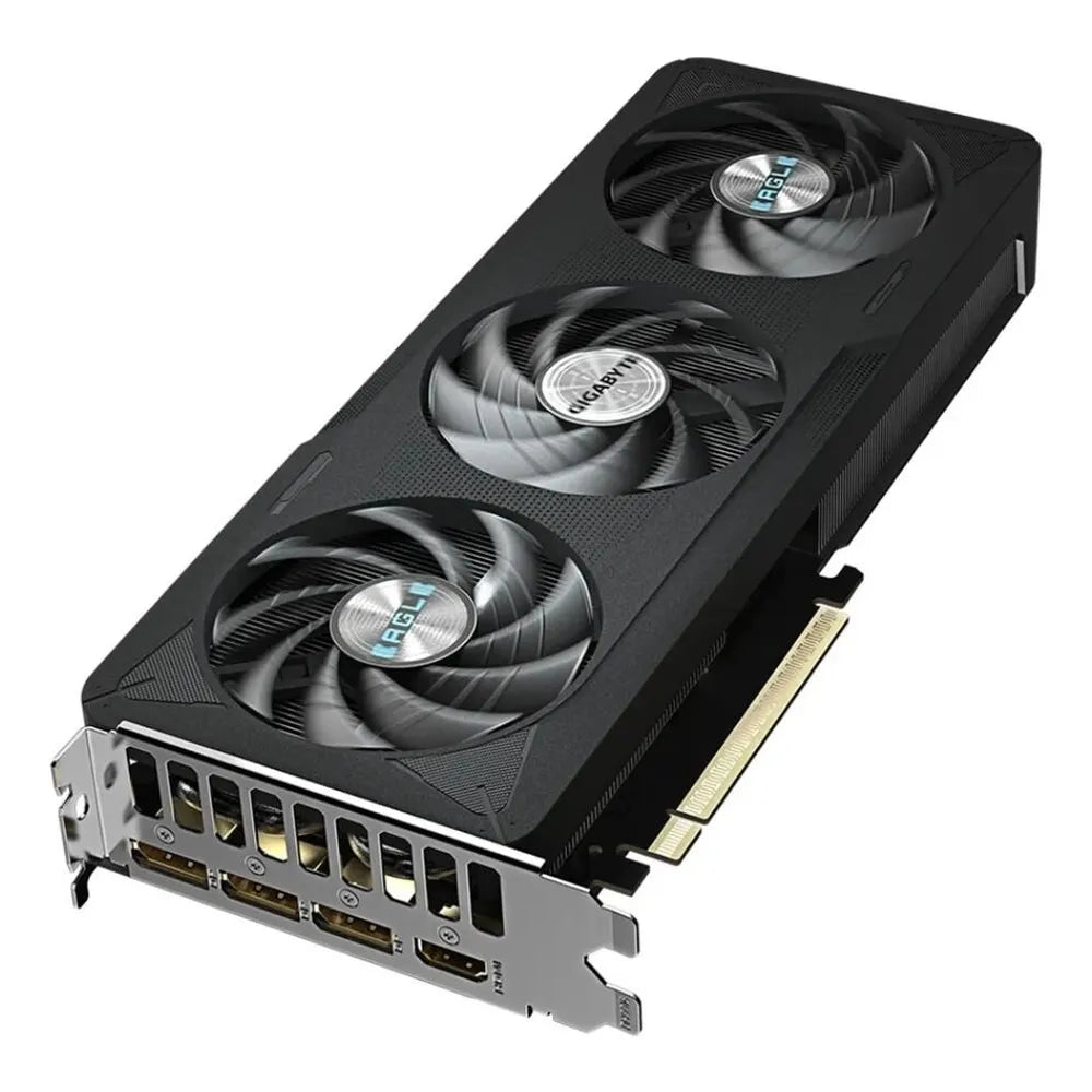 Gigabyte EAGLE MAX OC GeForce RTX 5060 Ti Graphics Card, GDDR7 16GB 128-bit Memory, HDMI 2.1b & DP 2.1b Outputs, PCI Express 5.0, 2617 MHz Core Clock, 28 Gbps Memory Clock, Triple Windforce Hawk Fans, 1 Year Warranty | GV-N506TEAGLEMAXOC-16