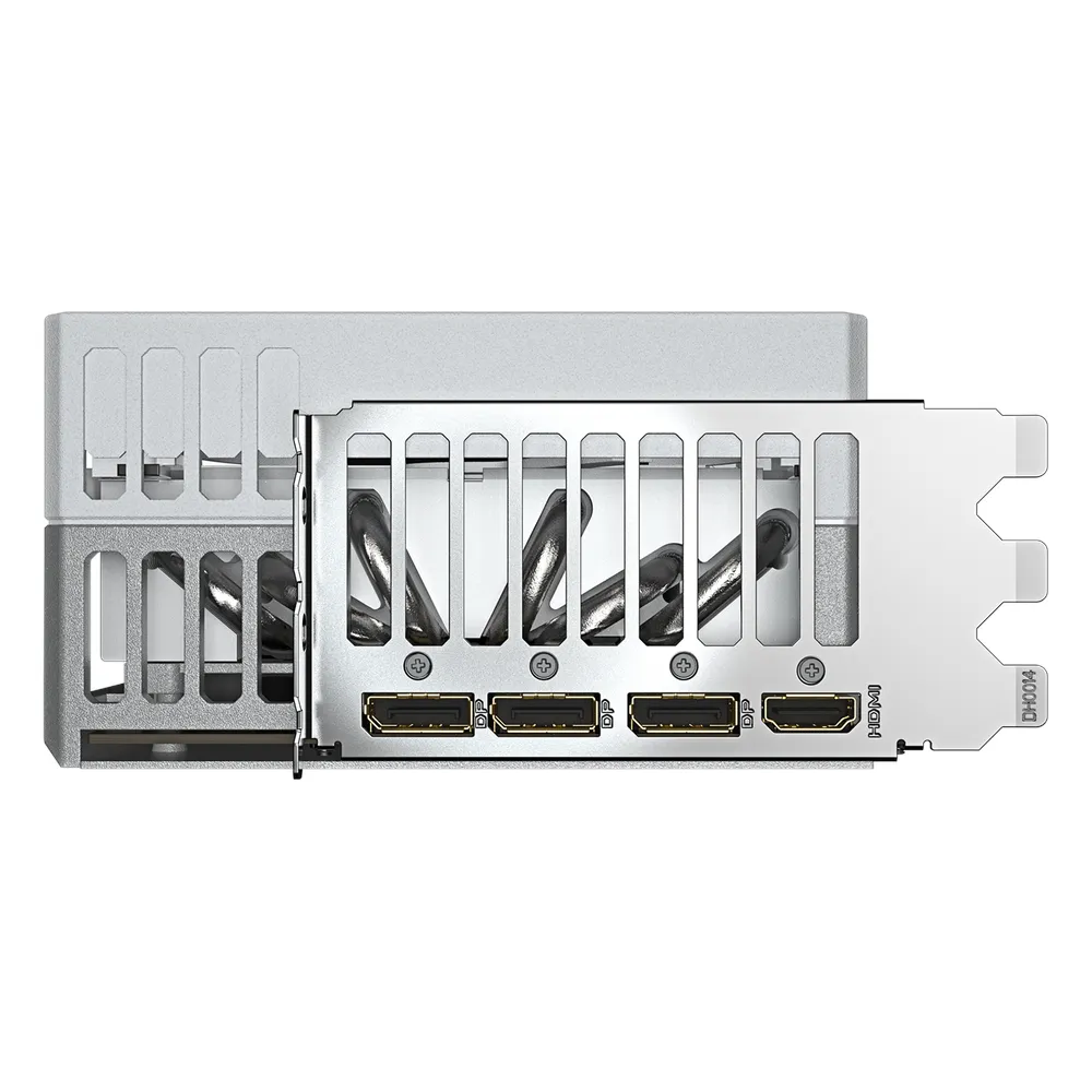 Gigabyte AORUS MASTER ICE GeForce RTX 5090 Graphics Card, GDDR7 32GB 512-bit Memory, HDMI 2.1b & DP 2.1b Outputs, PCI Express 5.0, 2655 MHz Core Clock, 28 Gbps Memory Clock, Triple Windforce Hawk Fans, LCD Edge View, RGB Halo, Dual BIOS, White, 1 Year
