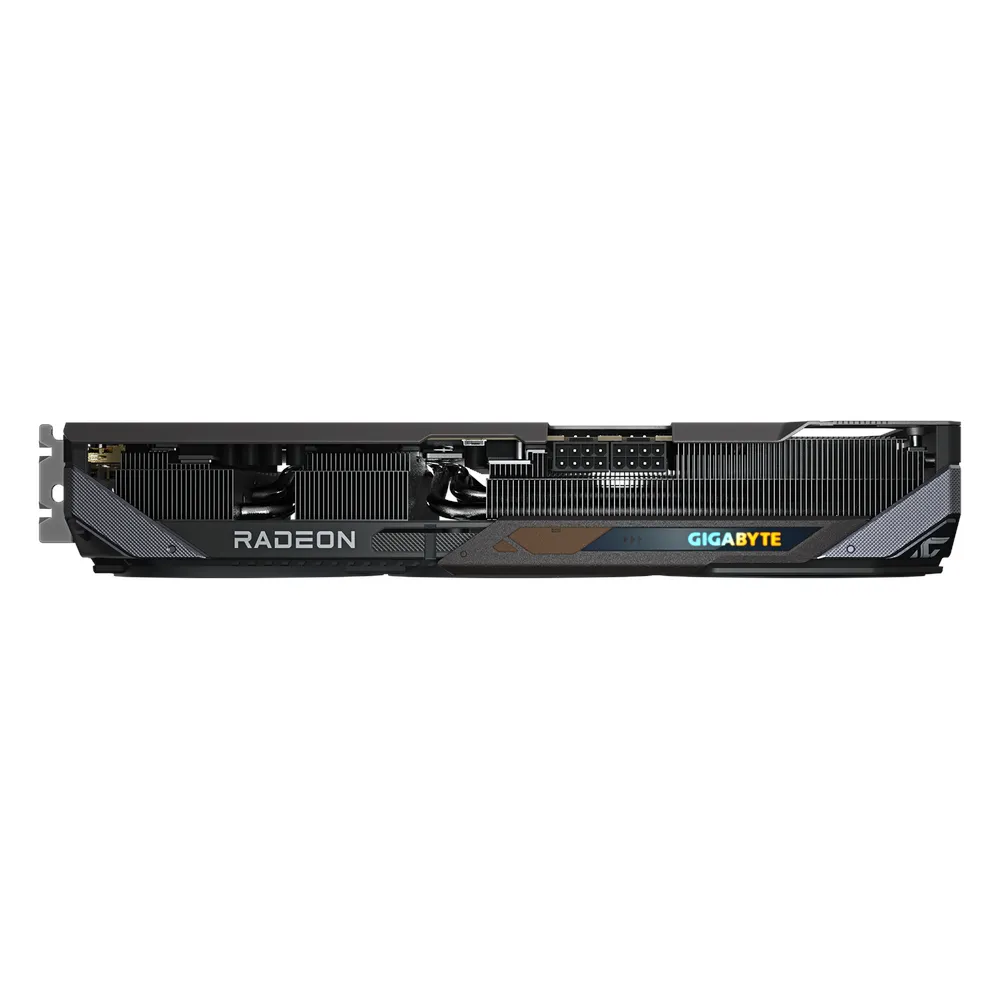 Gigabyte GAMING OC AMD Radeon RX 9070 Graphics Card, GDDR6 16GB 256-bit Memory, HDMI 2.1b & DP 2.1a Outputs, PCI Express 5.0, 2700 MHz Boost Clock, 20 Gbps Memory Clock, Triple Fan Windforce Cooling System, 1 Year Warranty | GV-R9070GAMING-OC-16G