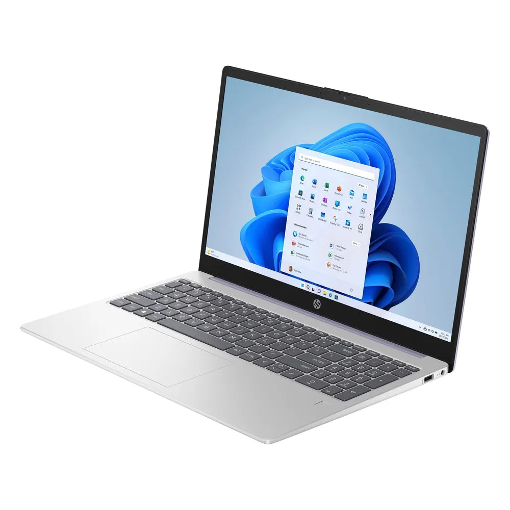 لاب توب اتش بي 15-fd0107ne، معالج انتل كور i7-1255U، 16 جيجابايت رام DDR4، 512 جيجابايت SSD، رسومات انتل ايريس Xe مدمجة، شاشة 15.6 بوصة FHD IPS، ويندوز 11 هوم، لوحة مفاتيح بإضاءة خلفية باللغتين الإنجليزية والعربية، ضمان سنة واحدة | A57DZEA