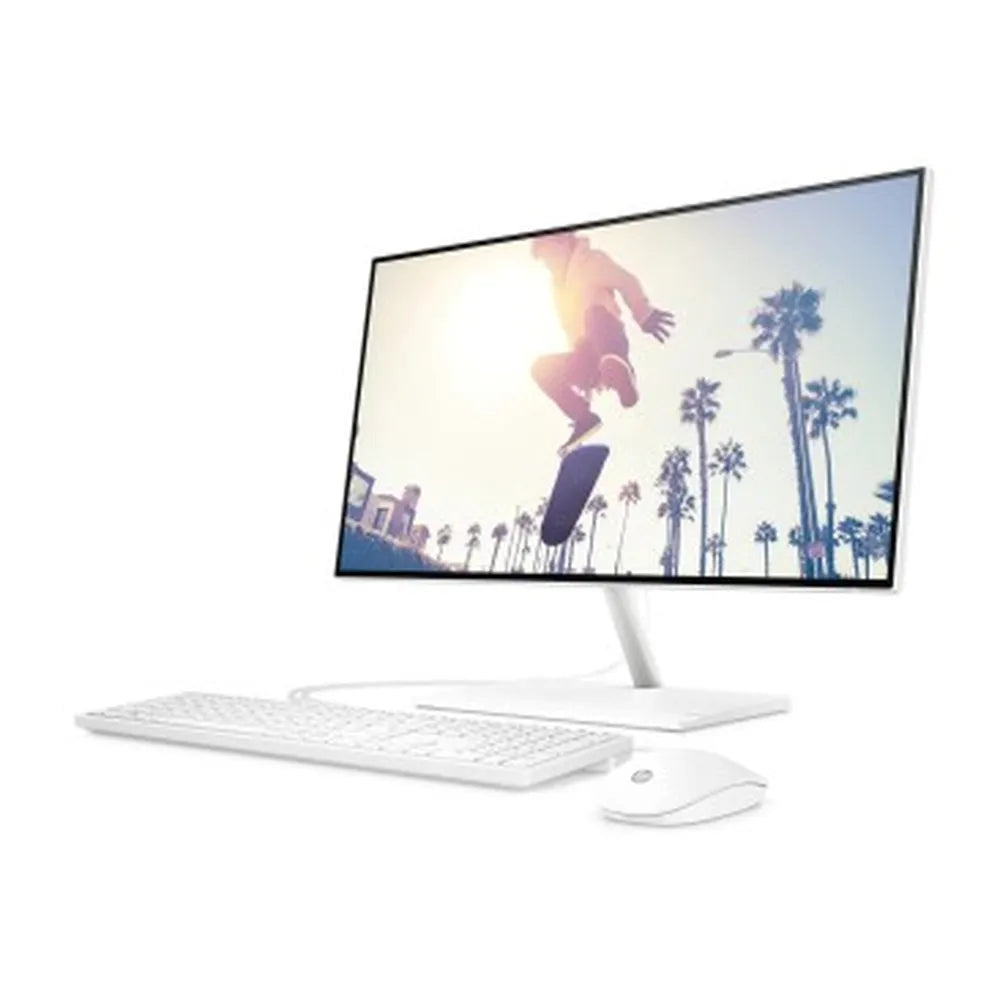 HP 24-CB1015NH All-in-One Desktop PC, Intel Core i5-1235U Processor, 8GB RAM, 512GB SSD, 2GB NVIDIA GeForce MX450 Graphics, 24” FHD Display, DOS, English Keyboard, Mouse Included, 1 Year Warranty | 6M807EA