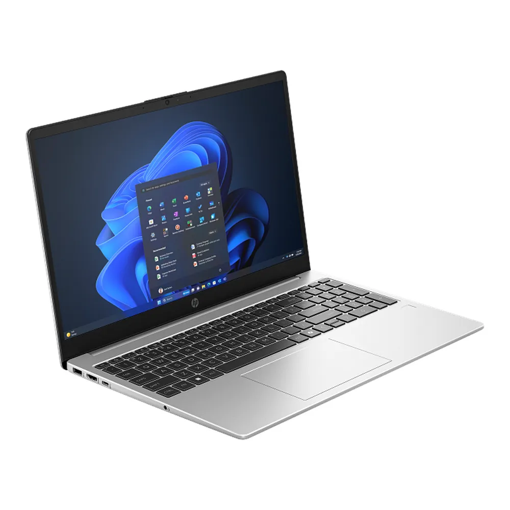 لابتوب HP 250 G10، معالج Intel Core 7 150U، ذاكرة وصول عشوائي 8 جيجابايت، قرص تخزين 512 جيجابايت SSD، رسومات Intel Iris Xe، شاشة 15.6 بوصة FHD، نظام تشغيل DOS، لوحة مفاتيح إنجليزية وعربية، ضمان سنة واحدة | CT1H5ET